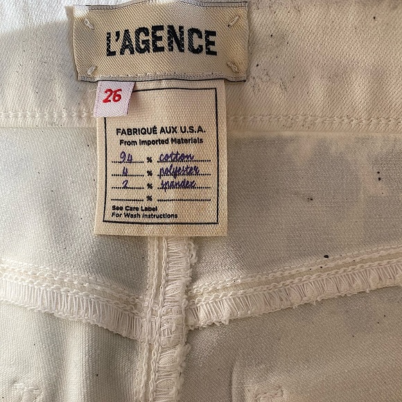 L’AGENCE Leopard Print Coated Margot High
Rise Skinny Jeans SZ 26 - Picture 8 of 8